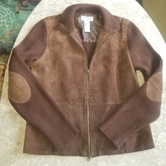covington suede jacket